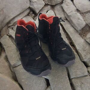 Womens Adidas Terrex Hiking Boots Size 9.5 Goretex AX2R Mid GTX Shoes Adiprene